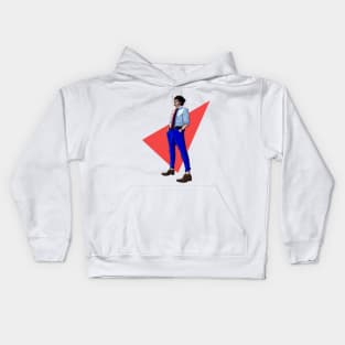 business man Kids Hoodie